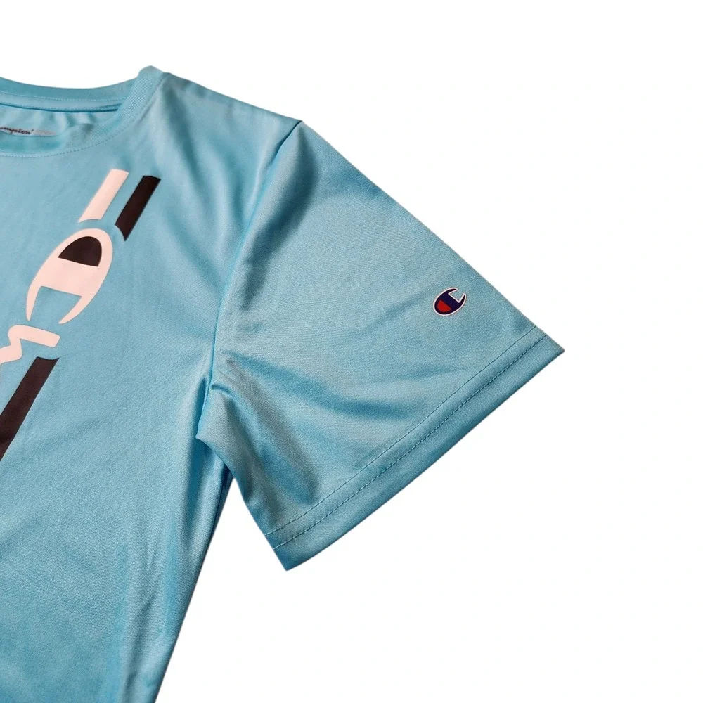Champion‎ Boys Athletic T-Shirt Polyester Graphic Print Size XL
